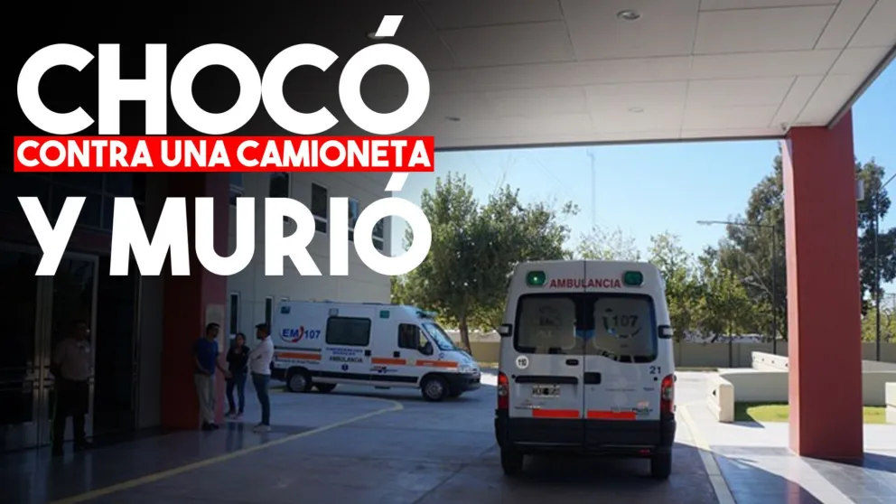 Abuelo murió tras chocar con una camioneta