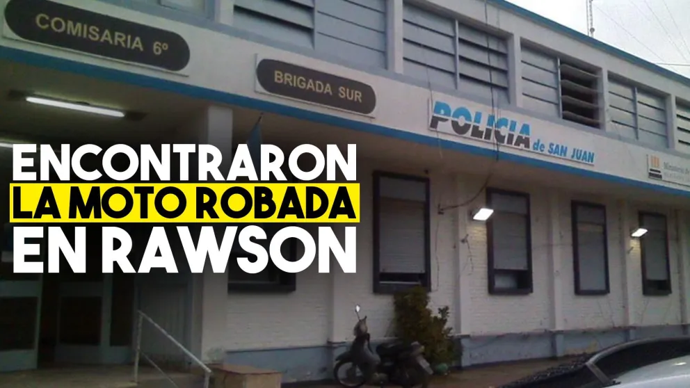 Encontraron la moto que fue robada en la puerta de un supermercado