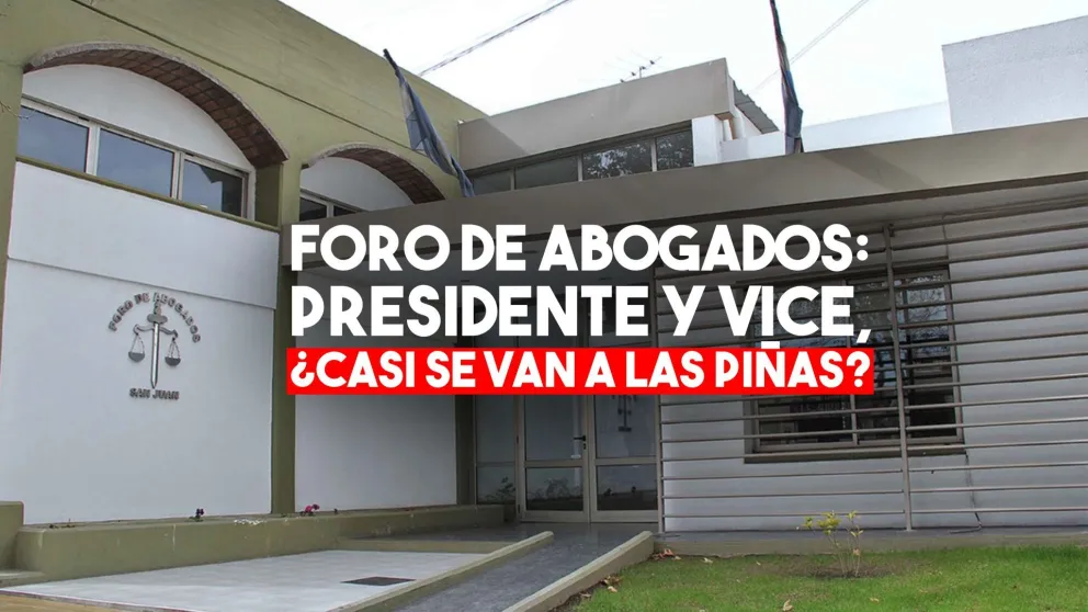Foro de Abogados: el presidente acusó al vice de invitarlo a pelear en la calle