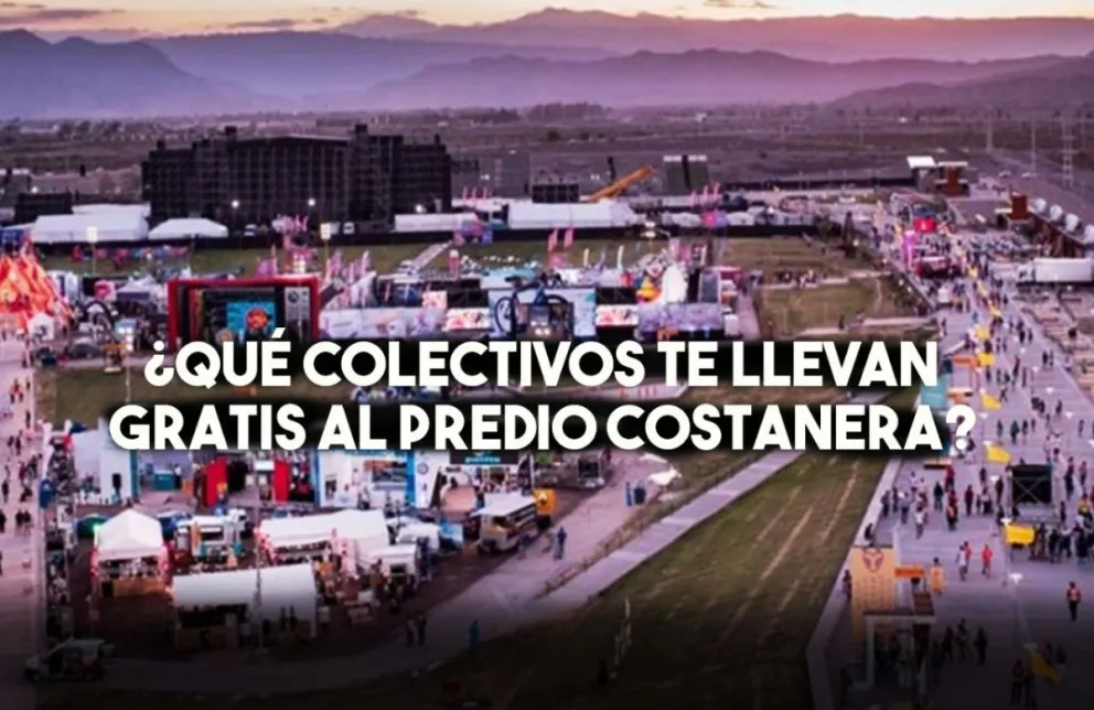 Recordá cómo serán los recorridos de los colectivos gratuitos