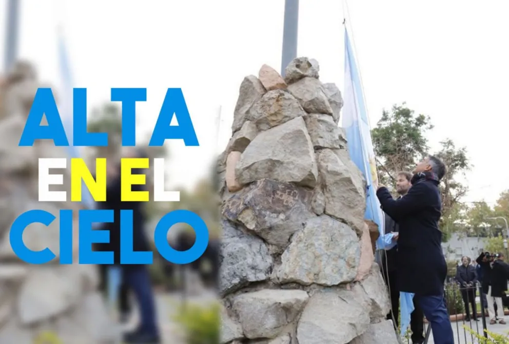 En el Día de la Patria, la bandera en lo más alto