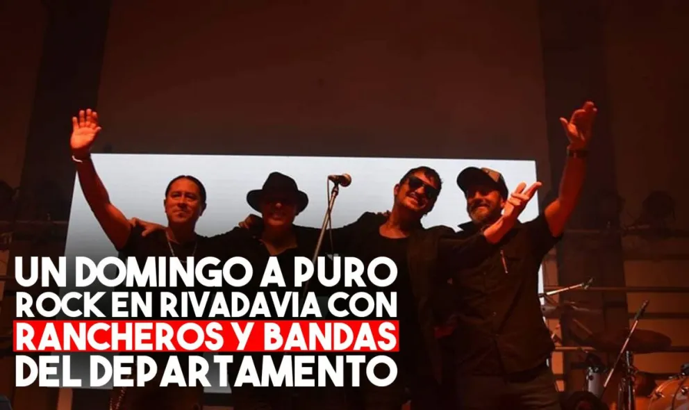 Un domingo a puro rock en Rivadavia