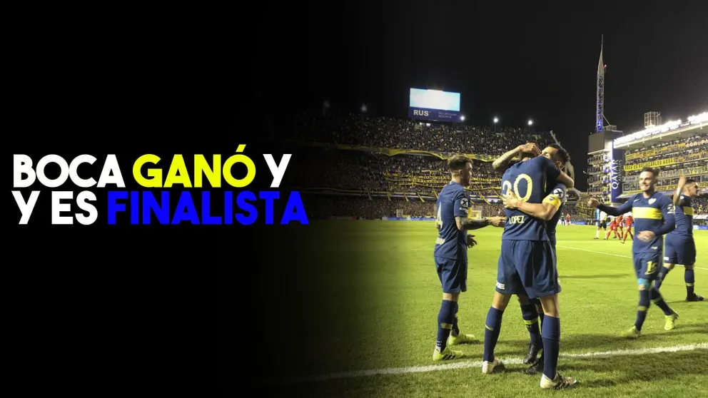 Boca le ganó a Argentinos y es finalista de la Copa Superliga