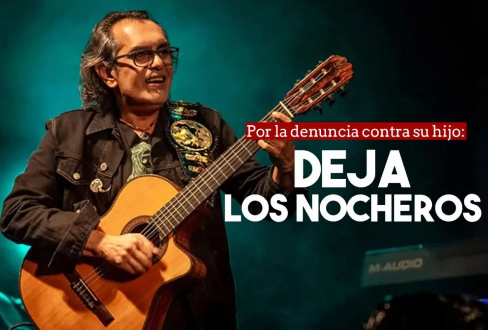 Mario Teruel, músico de Los Nocheros, anunció su alejamiento del grupo tras la denuncia por violación contra su hijo