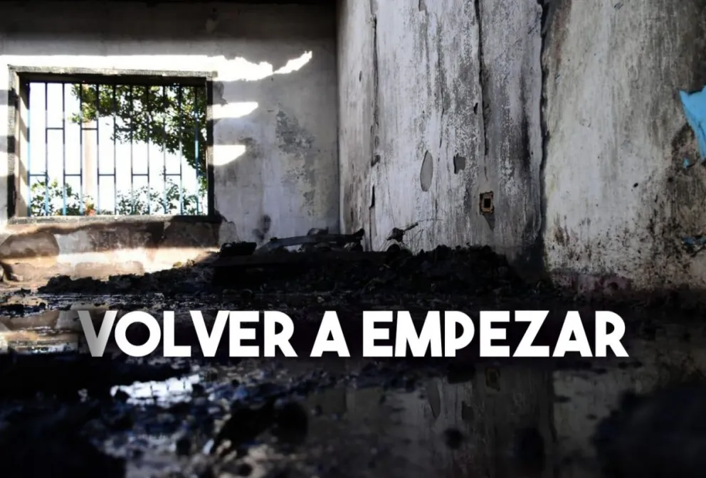 La familia que perdió todo en un incendio podrá volver a empezar