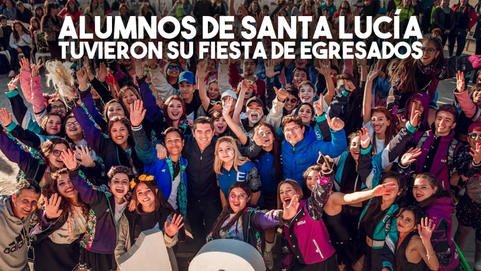 Las promos ´19 de Santa Lucía festejaron en el barrio Kennedy