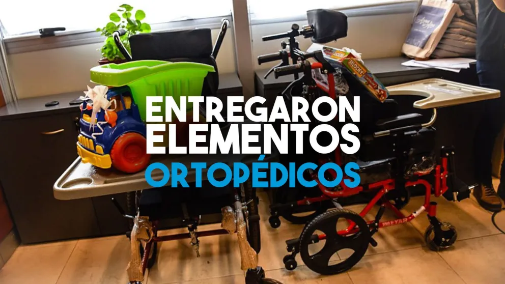 Entregaron más de $460 mil en elementos ortopédicos