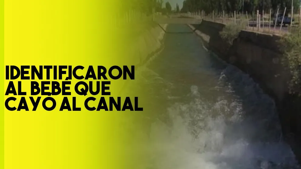 Identificaron al bebé que cayó al canal y murió