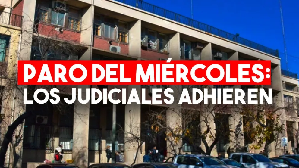 Los trabajadores judiciales se suman al paro