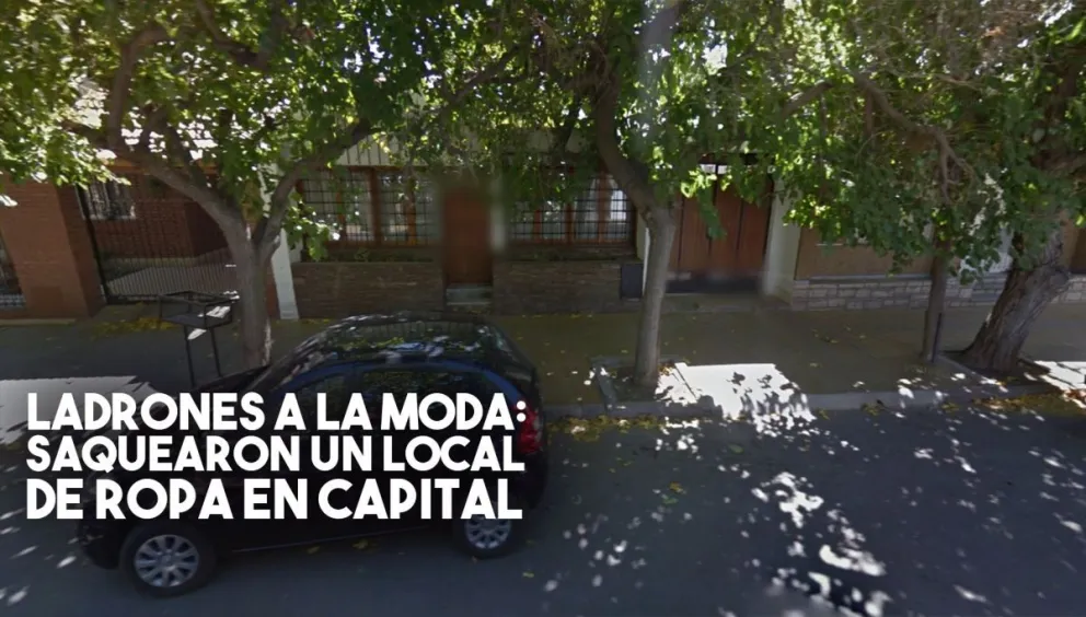 Saquearon un local de ropa en Capital
