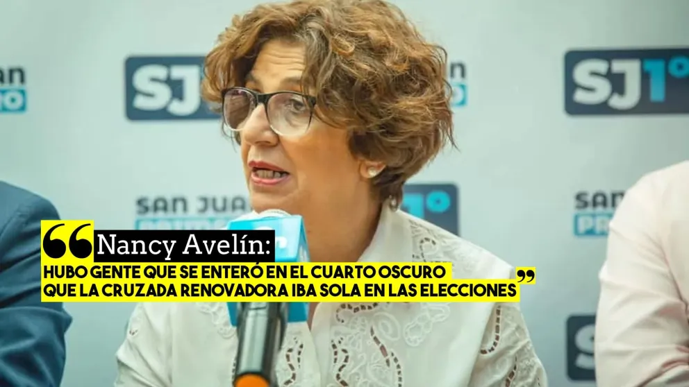 Nancy Avelín: "San Juan es récord en índices de repitencia y deserción escolar, una vergüenza en la tierra de Sarmiento"