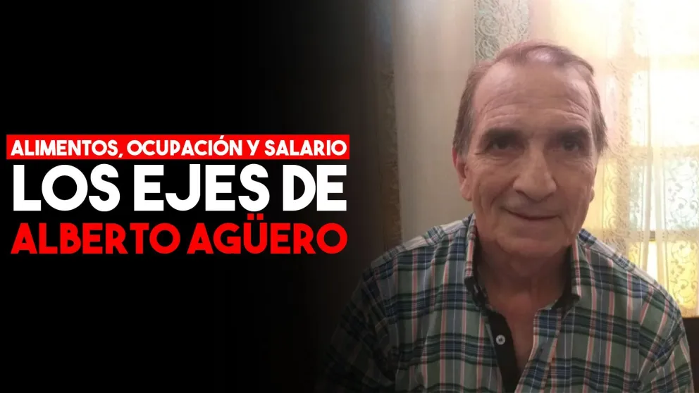 Alimentos, ocupación y salario, algunos ejes de Agüero para San Juan