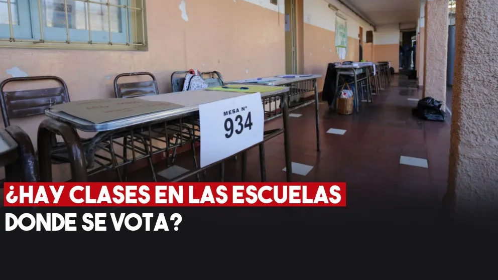 Modalidad de funcionamiento de las escuelas afectadas a las elecciones