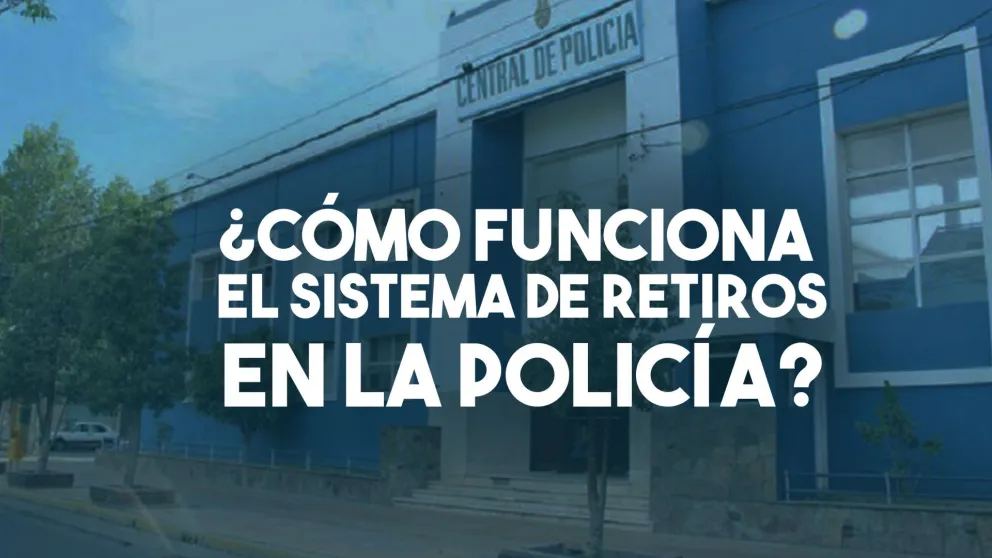 ¿Cómo funciona el sistema de retiros en la Policía?