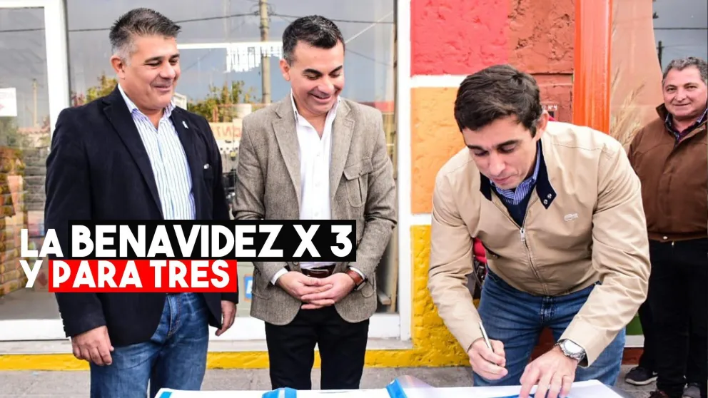La calle que une tres departamentos: un compromiso de tres candidatos