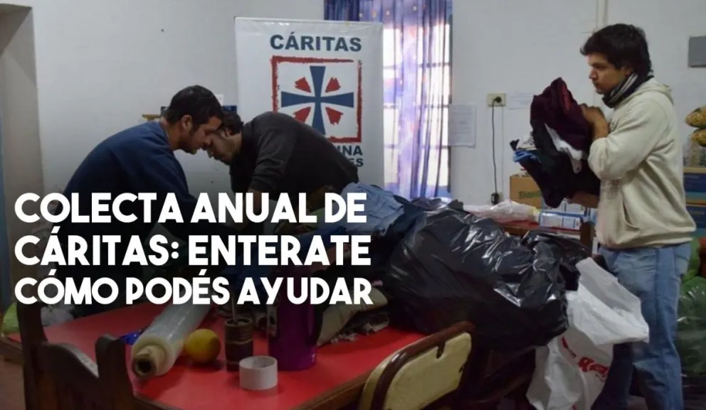 Colecta de Cáritas: cómo podés ayudar