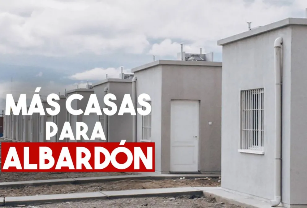 Anunciaron que entregarán dos barrios más en Albardón