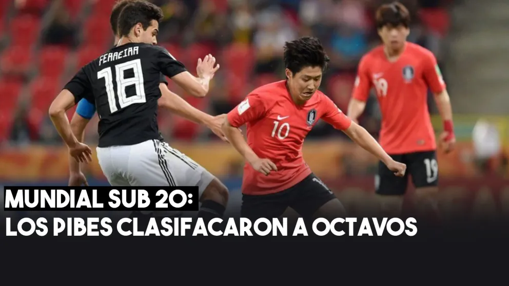 Argentina perdió pero clasificó a octavos de final del Mundial Sub 20