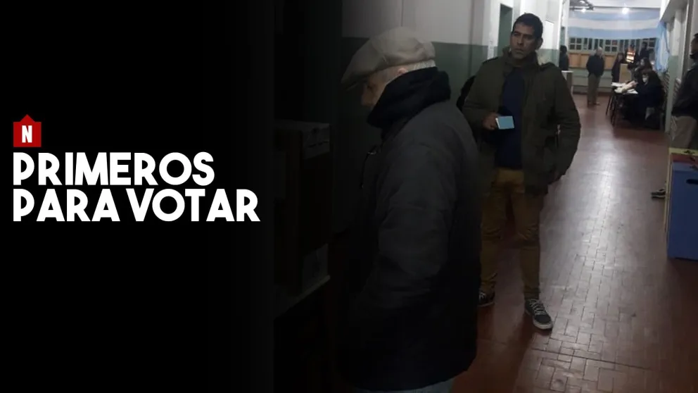Los primeros en votar: así pasaba en la escuela Boero