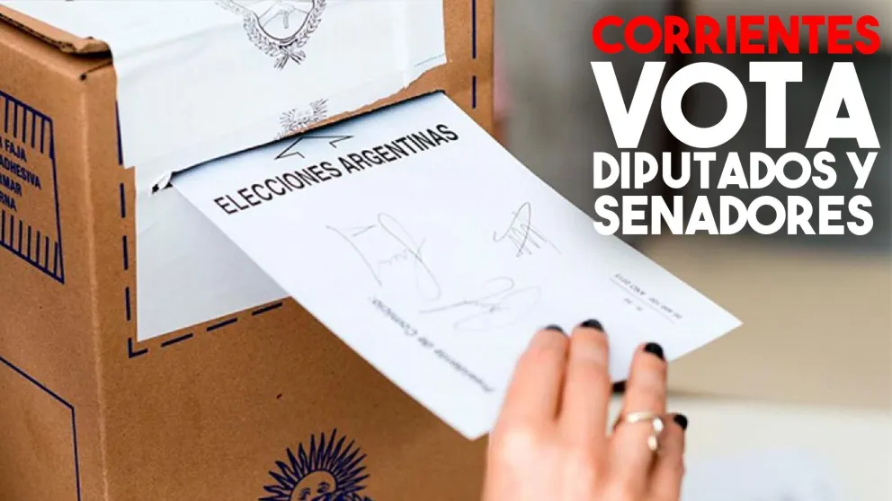 Corrientes elige diputados y senadores