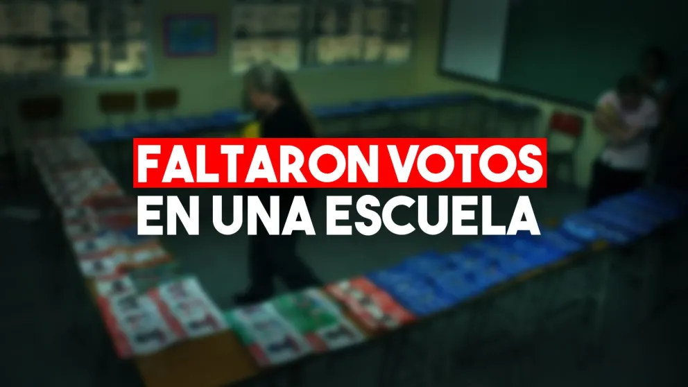 En una escuela faltaron votos y demoró un poco la apertura de mesas