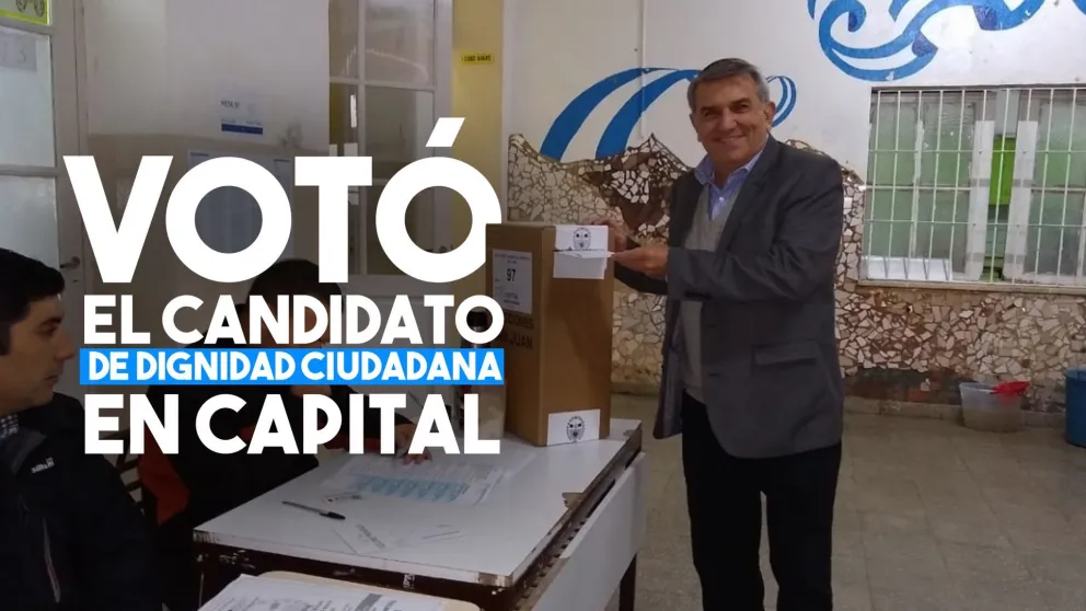 Alberto Sánchez: "Que los sanjuaninos vengan a votar y no se desanimen