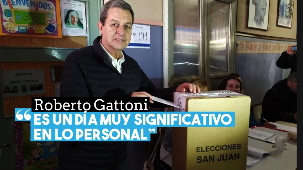 Roberto Gattoni: "Es un día muy significativo en lo personal"