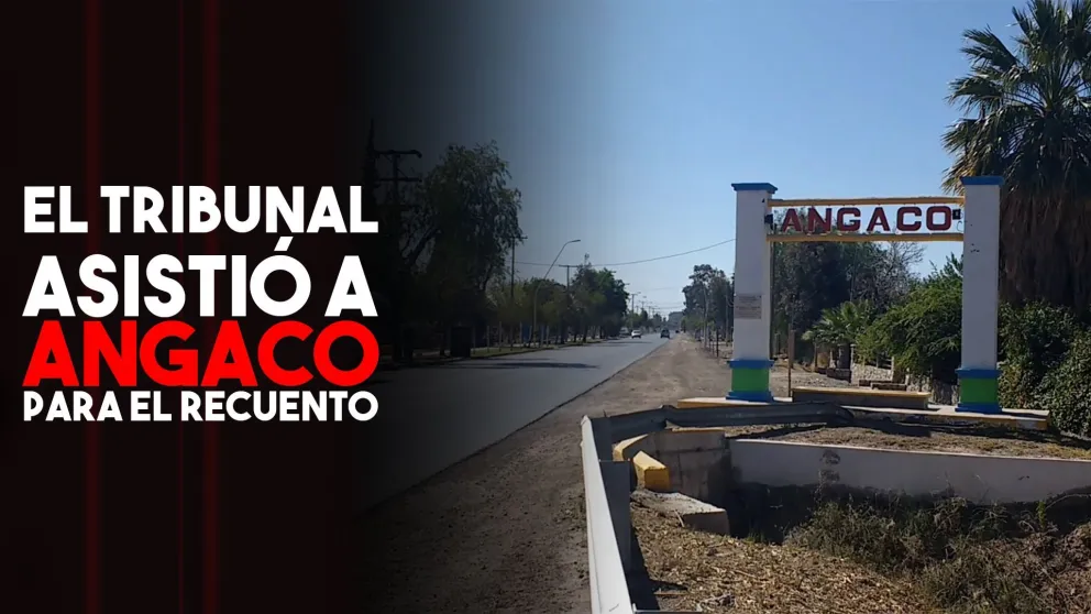 Envían equipo de asistencia a Angaco