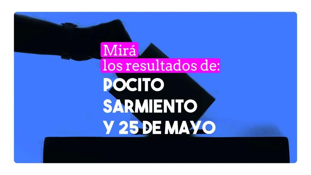 Mirá los resultados de Pocito, Sarmiento y 25 de Mayo