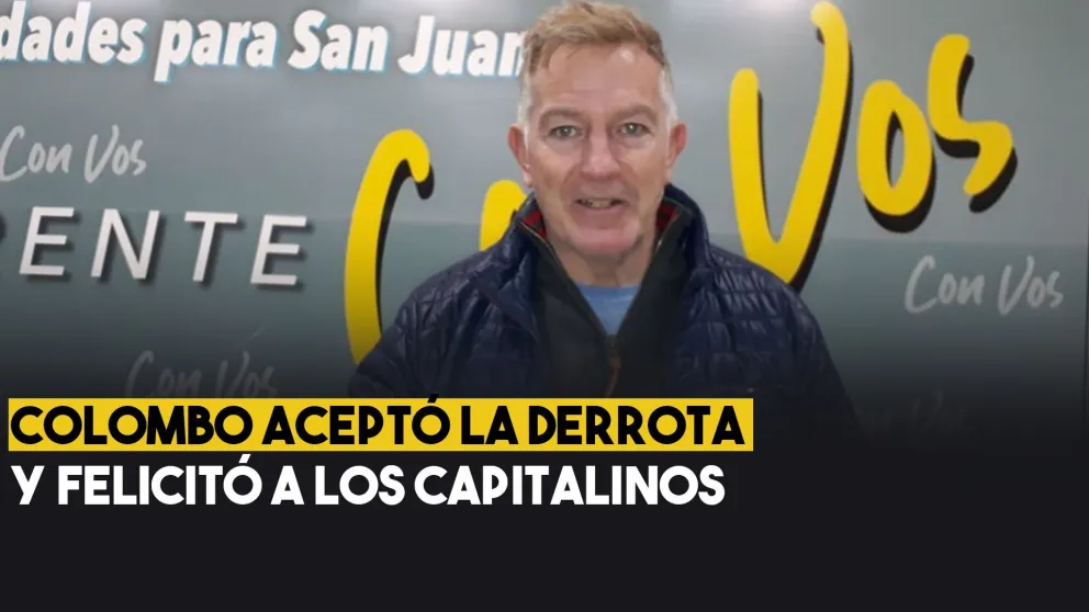 Colombo aceptó la derrota y agradeció a los capitalinos