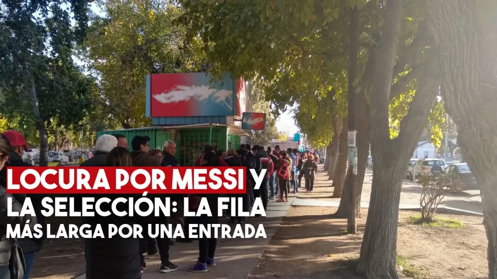 Arrancó la venta de entradas en el Cantoni para ver a la Selección