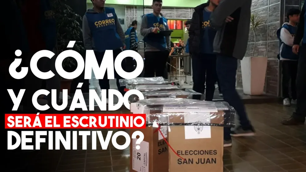 ¿Cómo y cuándo será el escrutinio definitivo?