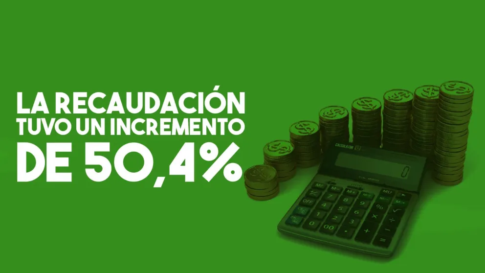 La recaudación aumentó 50,4% en mayo