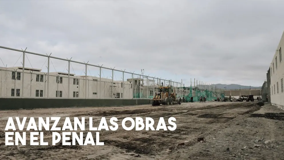 Avanzan las obras de ampliación en el Penal de Chimbas