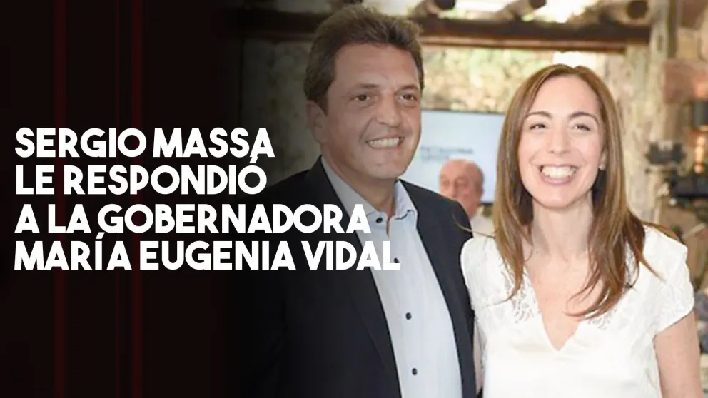 Sergio Massa: "No tengo prevista ninguna reunión con Vidal"