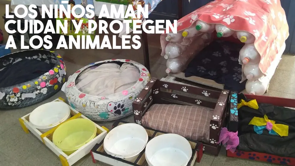 Jornada de "Buen Trato Animal" en la Escuela Rosario Vera Peñaloza