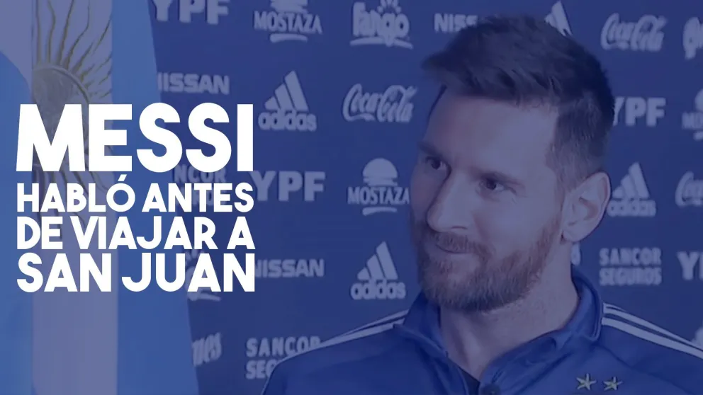 Messi, de cara a la Copa América: "No somos candidatos"