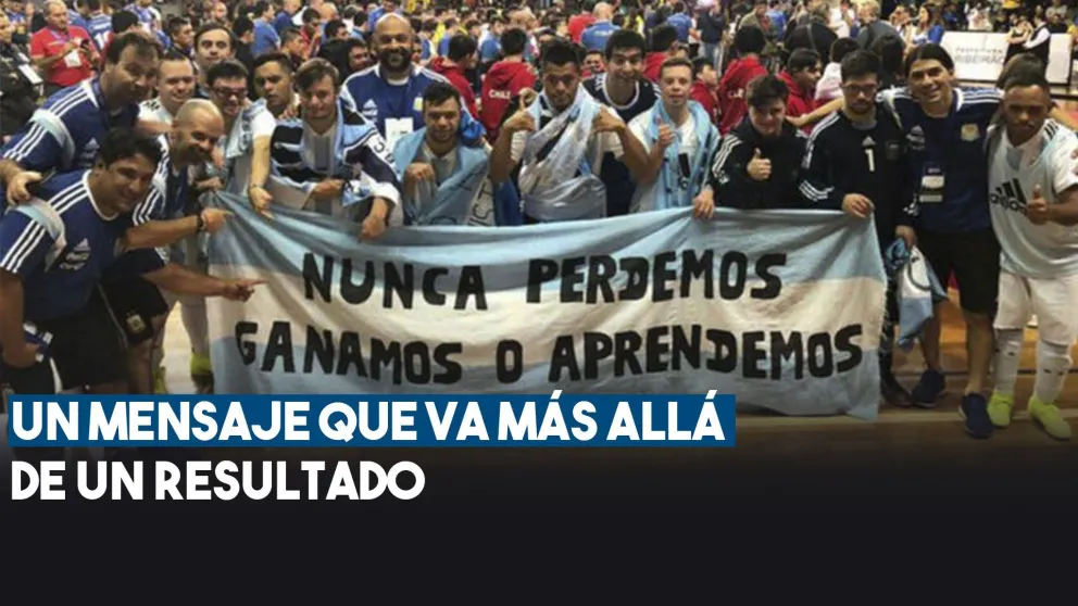 Los Halcones, el seleccionado argentino de futsal con sídrome de Down, son los subcampeones del mundo