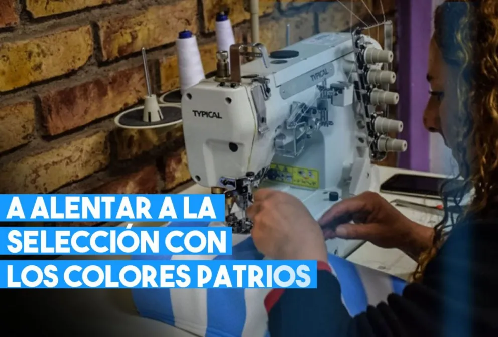 Confeccionaron 10 mil cuelleras de Argentina para alentar a la selección