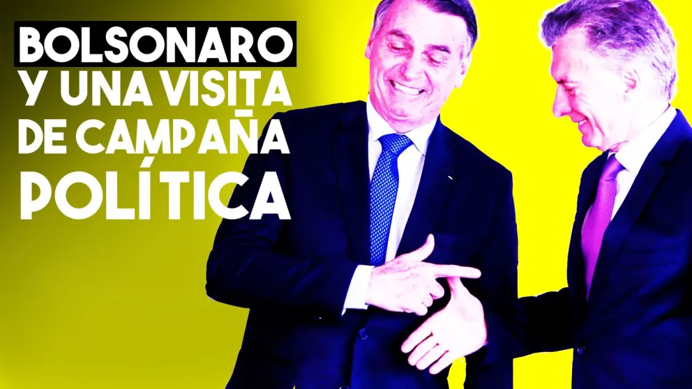 Bolsonaro visita a Macri para hablar sobre temas claves