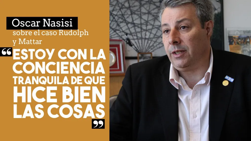 Oscar Nasisi: “Estoy con la conciencia tranquila de que hice bien las cosas”