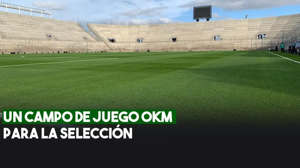 El Estadio del Bicentenario ajusta detalles para el partido de Argentina -  Nicaragua