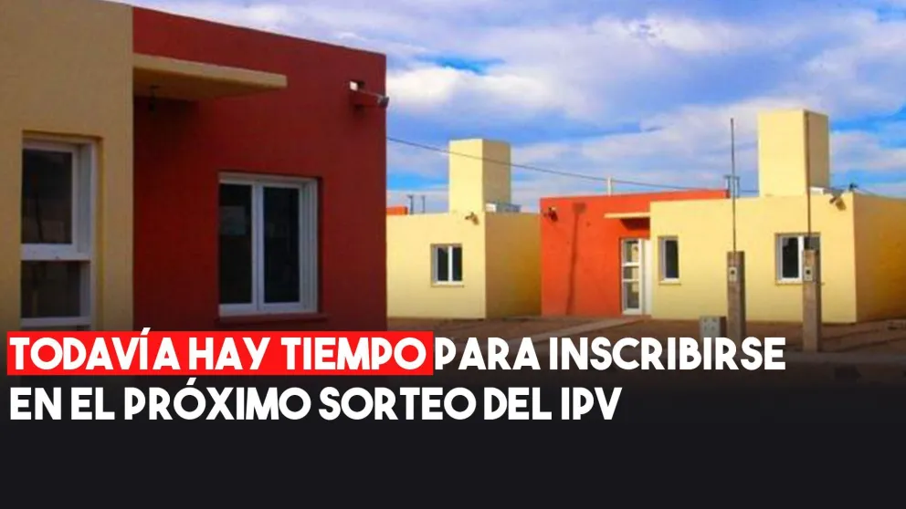 Sorteo IPV: aviso para las familias inscriptas