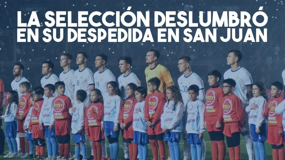 Argentina goleó en el Estadio del Bicentenario y se motiva de cara a la Copa América