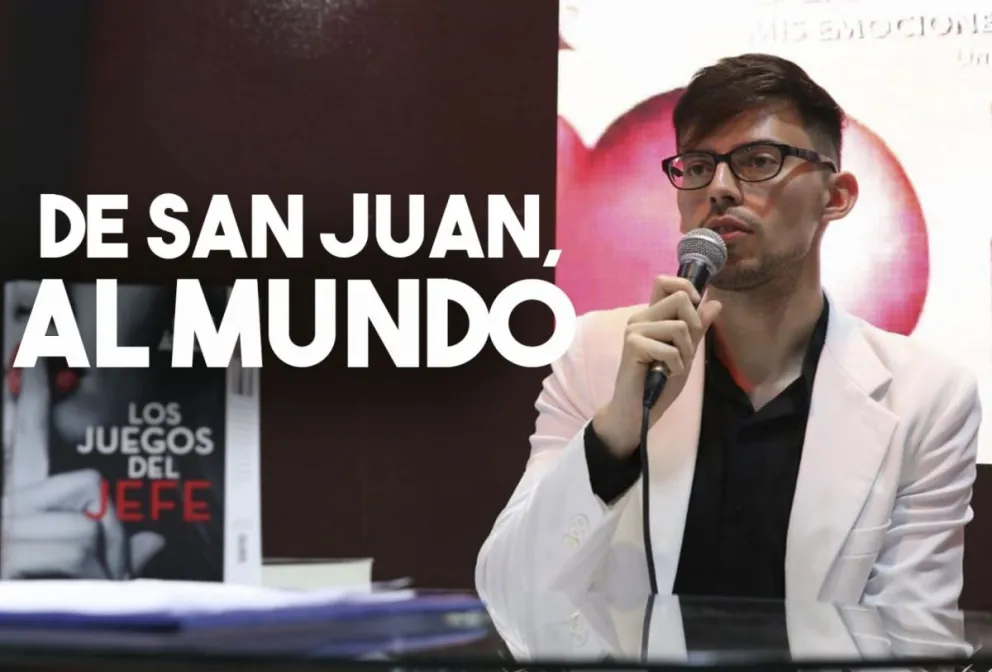Un joven escritor sanjuanino lleva su literatura a Europa