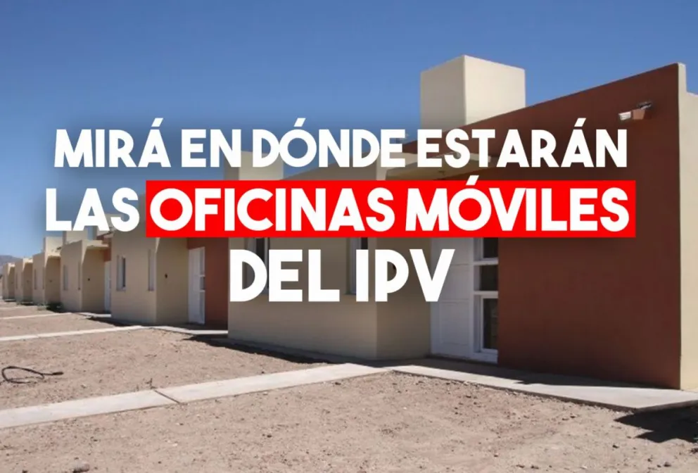 A partir del lunes, la oficina móvil del IPV estará en tres departamentos