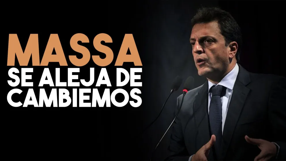 Massa planteó la necesidad de crear una coalición opositora y se alejó de Cambiemos