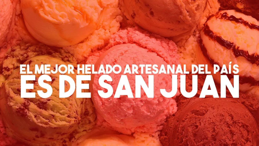 El mejor helado artesanal del país es de San Juan