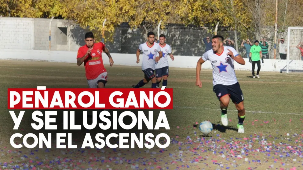 Peñarol dio vuelta el partido, lo ganó y se ilusiona con el ascenso