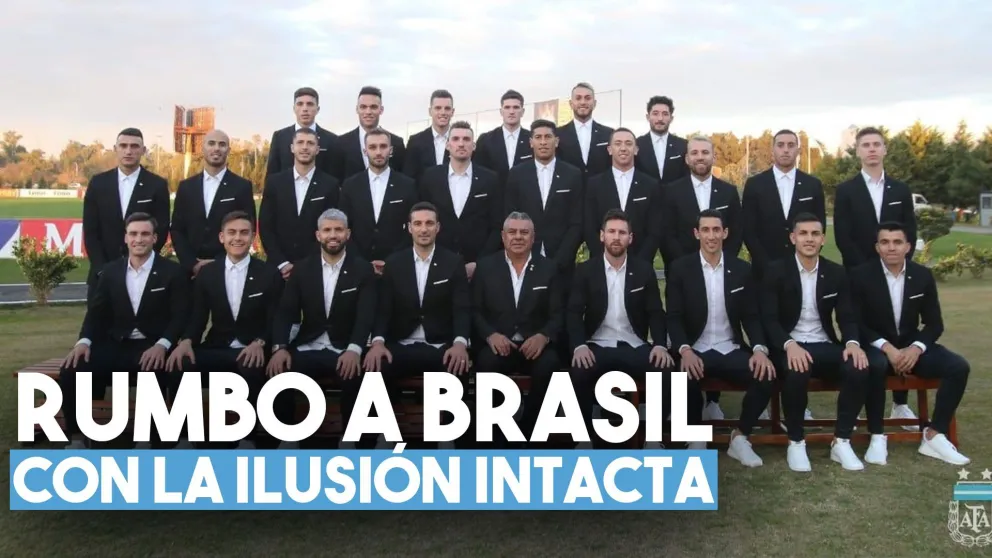 Argentina viaja a Brasil con la ilusión de ganar la Copa América